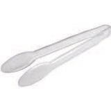 SERVING TONGS 12"l PLASTIC CLEAR WRAPPED 48/cs