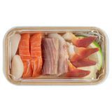 LID F/ 6oz SUSHI CONTAINER PET CLEAR 100/cs