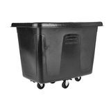 CUBE TRUCK 12cu ft OPEN TOP MOBILE 400lb CAP BLACK