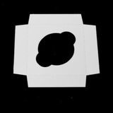 CUPCAKE INSERT 1 CUP WHITE-OUT KRAFT-IN 3.9x3.9x.9" 100/cs