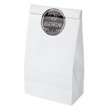 LABEL VEGETARIAN 2"dia TAMPER PROOF PET BLACK W/ WHT 500/cs