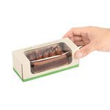 TAKEOUT/ WINDOW 13oz 6x2-1/2" CMPST PLA LINING KRAFT 200/cs