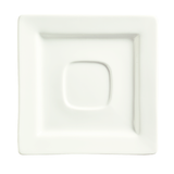 SLATE SAUCER 5-7/8" SQUARE ULTRA BRIGHT WHITE 36ea/cs