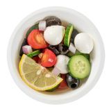 TAKEOUT TRAY 32oz BAGASSE RECT 8-1/4x5-1/2" NOPFAS WHT 100/cs
