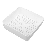 Allpoints 32-1391 Floor Sink Baskets, 8-1/2" x 8-1/2" x 2-1/2" H, removable for cleaning, dishwashe