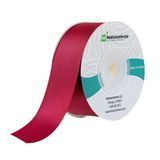 RIBBON SINGLE FACE 10yd 1"w POLYESTER SATIN SHERRY 1/cs