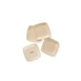 TASTING PLATE 3-1/2"sq BAMBOO NATURAL VENEERWARE 250/cs