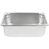 Half-size 4-inch-deep Super Pan V stainless steel steam table pan, Vollrath 30242