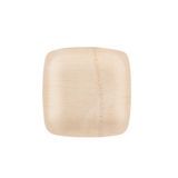 APPETIZER PLATE 5"sq BAMBOO VENEERWARE 100/cs