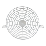 Allpoints 28-1561 Evaporator Fan Guard, 6-3/8" OD, 3/8" thick, clear, plastic