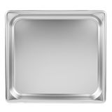 Two-thirds-size 1.5" deep super pan 3 stainless steel steam table pan, Vollrath 90112
