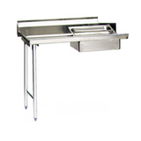 Eagle SDTL-120-14/3 Spec-Master Soiled Dishtable, straight design, 120"W x 30"D x 43-1/2"H, left-to-right operation, 14/304 stainless steel top, 8"H