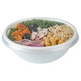 LID 6" RND F/ 18oz SALAD BOWL PET CLEAR 200/cs