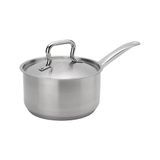 SAUCE PAN 2qt S/S W/ COVER INDUCTION ELEMENTS 6/cs MOQ=1