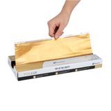 FOIL POP-UP SHEETS 12x10-3/4" INTERFOLD ALUM GOLD 2000/cs