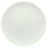 ALLURE PLATE 9-1/2"dia COUPE POR BONE WHITE 6ea/cs