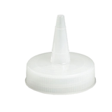 TOP ONLY CLEAR SQUEEZE BOTTLE 38mm CONE TIP MOQ=12ea/cs