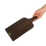 CHEESE BOARD 11-3/4x7" CARDBOARD FAUX DARK WOOD 10/cs
