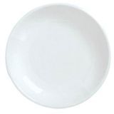 REFLECTIONS PLATE 12-1/8" COUPE ALUMA WHITE 12ea/cs