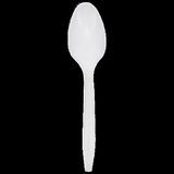 SPOON WHITE POLYPRO MEDIUM BULK 1000/cs
