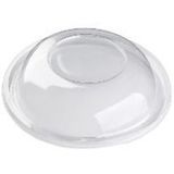 LID DOME F/24 32 48oz RND BOWL PET 9-1/4"dia CLEAR 100/cs
