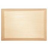 BOX 11x15x2 LARGE TRAY RECT BALSA WOOD NAT 100/cs