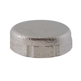 Allpoints 102-1168 Overflow Cap, 1-1/4" NPS, 1-3/4" OD for lever & twist handle wastes, nickel plate
