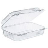 HINGED CONTAINER OPS STAYLOCK 9-3/10x6-4/5x3-1/10 CLR 250/cs