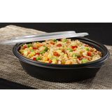 TAKEOUT 24oz ROUND MICROWAVE POLYPRO 7.5"d 1.7"h BLK 300/cs