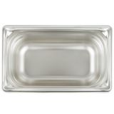 Fourth-size 4-inch-deep Super Pan 3 stainless steel steam table pan, Vollrath 90442