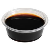 PORTION CUP 1-1/2oz 3/4"h POLYPRO CLEAR 2000/cs