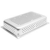 Full-size 4" deep super pan v perforated stainless steel steam table pan, Vollrath 30043