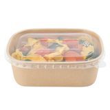 LID 7x5x3/4" F/ OVAL BOWL PAPER KRAFT 100/cs