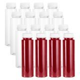 COLD PRESSED JUICE BOTTLE 8oz 6"h PET CLEAR 100/cs