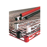 Metro 2460NBL Super Erecta Designer Shelf, wire, 60"W x 24"D, black finish, shelving is not cart-washable