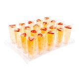 COCKTAIL GLASS TALL 5oz 4-1/2h POLYSTYRENE CLEAR 100/cs