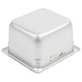 Sixth-size 4-inch-deep Super Pan V stainless steel steam table pan, Vollrath 30642