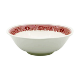 PINK WILLOW SOUP/SALAD BOWL 40oz 8"dia CERAMIC RED 18/cs