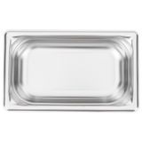 Fourth-size 2.5" deep super pan 3 stainless steel steam table pan, Vollrath 90422