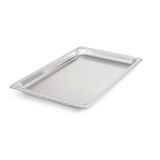 Full-size 1.25" deep super pan v stainless steel steam table pan, Vollrath 30012