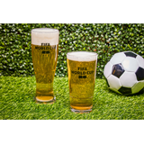 World Cup Pilsner Glass, BPA Free, Clear, 22oz., 9"h, 24/cs, G.E.T. SW-1465-FIFA26-LOGOBW