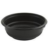 BOWL MICROWAVABLE PP 16oz 5-3/4" ROUND BLACK 252/cs
