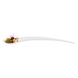 DECO PARTY SPOON 8"l PLASTIC WHITE 500/cs