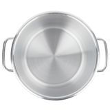12-quart wear-ever classic rolled-edge stockpot in natural finish, Vollrath 4303