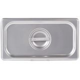 Third-size super pan v solid stainless steel cover, Vollrath 75130
