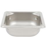 Sixth-size 2.5" deep super pan 3 stainless steel steam table pan, Vollrath 90622