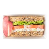 SUSHI CONTAINER 4-3/4x2-1/2" RECT SMALL PAPER WHITE 100/cs