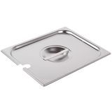 Half-size Super Pan V slotted stainless steel cover, Vollrath 75220