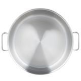 18-quart Intrigue stainless steel brazier with natural finish, Vollrath 47761