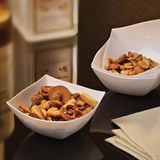 BOWL PS 8oz SERVING SQUARES WHITE 48/cs